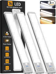 Rechargeable LED Motion Sensor Under Cabinet Light