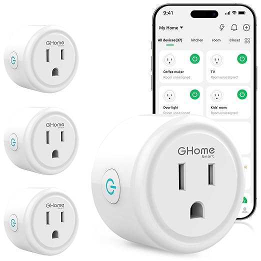 Smart Plug, WiFi Smart Plugs that Work with Alexa and Google Home