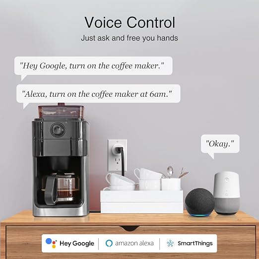 Smart Plug, WiFi Smart Plugs that Work with Alexa and Google Home